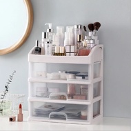 3-drawer Plastic Cosmetic Rack 3-tier Cosmetic Rack Wholesale Make up Drawers