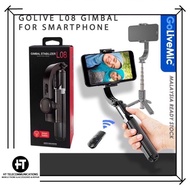 L08 Gimbal Stabilizer Anti-Shake Selfie Stick with 1-AXIS 3-AXIS Object Tracking & Bluetooth 4.0 For