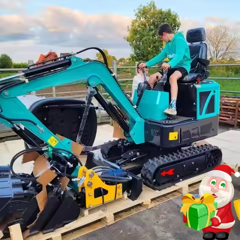 Chinese Diesel Micro Sale Mini Excavator Equipment Construction Digger Small Digger New Agricultural