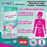 GastroRelief Reflux Double Action Suspension - Untuk Asid Refluks, Pedih Ulu Hati & Ketidakhadaman