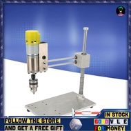 Sinhopsa Electric Tapping Machine Manual Desktop Adjustable Speed Drilling Tapper M3-M6 Tap Collets 