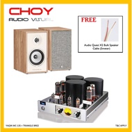 Yaqin MC-13S 6CA7-T Vacuum Tube Amplifier + Triangle BR-02 Bookshelf Speaker