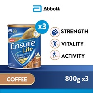 [Bundle of 3] Ensure Life StrengthPro Coffee (800g)