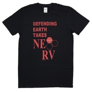Nani?Wear Evangelion Anime Defending Earth Takes NERV Geek T-Shirt