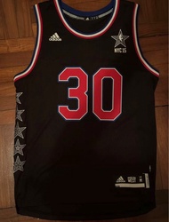 Nike  adidas Nba Stephen Curry  史蒂芬居里 庫里  2015年 全明星 球衣 all Star Warriors  Golden  State 金洲勇士  Jersey