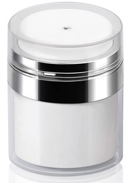 Airless Pump Jar - 0.5 Oz Air Pump Container for Cream, Pump Moisturizer Drunk Elephant Container, E