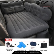 Car Inflatable Bed Back Seat Inflable Air Mattress Sedan Camping Bed Tent Sleeping Bag Khemah Tilam 