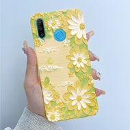 เคส MAR-LX2สำหรับ Huawei P30 Lite 4e Nova ดอกไม้แสนสวย Labubu ลายสีลูกกวาดนุ่มนวลซิลิโคน TPU P30lite