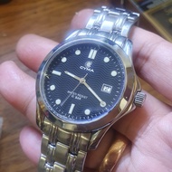 jam tangan cyma swiss made dress watch swiss original mode omega