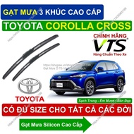Premium 3-Segment Wiper. VTS Rain Wipers Toyota Corolla Cross Windshield. Toyota Corolla Cross Winds