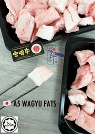 🔥JAPAN A5 WAGYU BEEF FATS (PREMIUM) HALAL 500g🔥