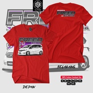 HONDA T-SHIRT FREEDHONDA /BAJU FREED COTTON COMBED 24S/ MEN'S &Wanita'S CLOTHES