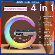 Kokole G63 Wireless Bluetooth Speaker with Tanpa Wayar Charger LED Lampu Portable Multifunctional Wi