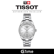 [Official Tissot Warranty] Tissot T101.910.11.031.00 Women's PR 100 Sport Chic Quartz Steel Watch T1019101103100