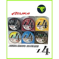 LINE, ASUKA BRAVO X4 PE LINE (YELLOW) 100M