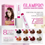 GLAMPRO Hair Dye【With Tools】- Natural Color Hair Dye with 9 Free Tools No Bleach Needed Fashionable