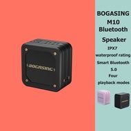 BOGASING M10 Bluetooth Speaker with TWS 15W Bluetooth 5.0 Wireless Speakers IPX7 Waterproof Camping 