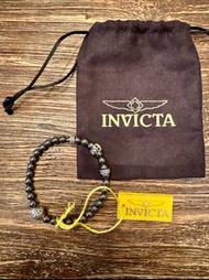 【INVICTA】全新 英威塔 純銀骷髏頭 黑曜石 手鍊 - Ouye Select Shop