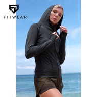 Fitwear - Women's Sports Jacket / Jacket BETH B-THUMB - DARK GREY - M - 3XL