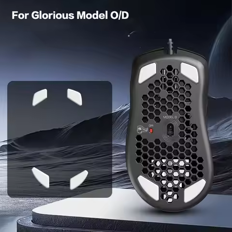 1 Set Replacement Mouse Foot Sticker Anti-Slip Mouse Skates Pad For Glorious Model O/Model D Gaming 