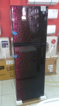 KULKAS SHARP SJ-316 NEW Shine Magneglas Series Free ongkir Depok