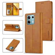 Phone Case For Xiaomi Redmi Note 13 Pro Plus 5G 13 Pro 4G 12 Pro Plus 12 Global Calf Texture Magnetic Horizontal Flip Leather Case with Holder &amp; Card Slots &amp; Wallet Cover