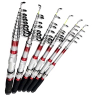 Ghotda 1.8m 2.1m 2.4m 2.7m 3.0m 3.6m Carbon Traveling Fishing Rod Short Far Throwing Fishing Rod