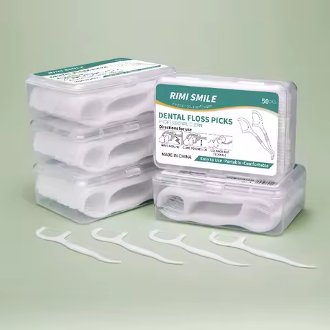 50/150/300/600/1000 PCS Dental Floss Sticks Oral Care Tools
