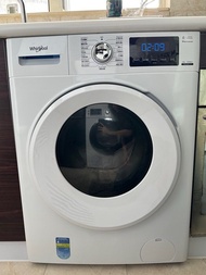 8折‼️新機 兩年機身 10年膽保養 原價 $3279 Whirlpool 惠而浦 FRAL80111 8.0公斤 1000轉 前置式洗衣機 (已飛頂) New Whirlpool Washing Machine
