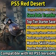 Crimson Desert PS5 Save Replacement / Modification — Platinum 100% Completion Save, All Skills, All 