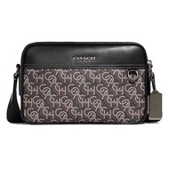 Coach Graham Crossbody With Coach Monogram Print Black CF484
