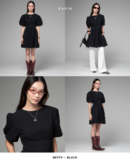 DARIN - Betty (Mini dress) เดรสสั้นแขนตุ๊กตา พร้อมส่ง
