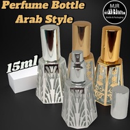 perfume bottle Arab Style botol minyak wangi botol perfume kosong 15ml