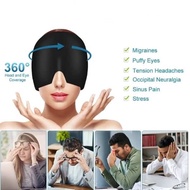 Migraine Relief Cap Gel Reusable Double Layer Headache Migraine Hat Head Fever Ice Pack Tension Reli
