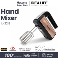 IDEALIFE IL 221B 5-Speed HAND MIXER + Turbo Function