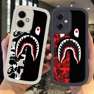 Case for Xiaomi Redmi 12C Note POCO M6 M5S C55 M3 12 Pro 5G Cover Z-1 bape shark