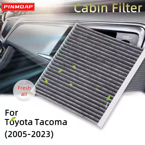 Car Cabin Air Filter for Toyota Tacoma 2005-2023 Filters Carbon Fiber CF10374 CAF1765M P3752WS XC356