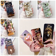 Clear For Samsung A5 2016 A510F A510Y Cover For Samsung A5 2016 Case Clear Fashion Butterfly Flowers