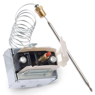 PP10084 High Limit Thermostat Switch for Pitco Fryer - 1/4" Thread MPT Stuff Box, 450°F/230°C Safety