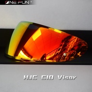 C10 Helmet Visor For HJC C10 HJ-34P Full face Photochromic Helmet Anti-Fog Pinlock Lens Mask Black R