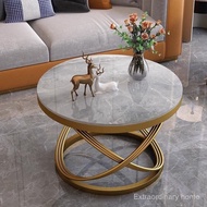Table Rock Board Modern Minimalist Internet Celebrity Round Living Room Simple Light Luxury Italian 
