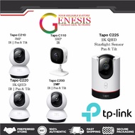 TP-LINK 360° 2K QHD TAPO C225/ C220/1080P FHD CCTV TAPO C200 & C210- WiFi CAMERA CCTV IP CAMERA PAN 