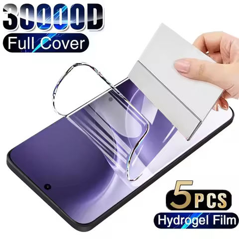 5PCS Slim Hydrogel Film For VIVO X300 X200 X100 Ultra X90 X80 X70 X60 Pro Mini X200S Screen Protecto