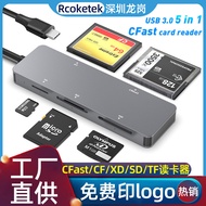 USB3.0 Multifunctional Card Reader type-c Five-in-One Card Reader CFast/CF/XD/SD/TF Card Reader