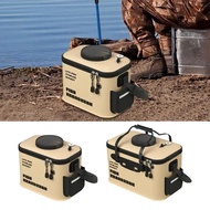 Baldi Ikan Hidup Boleh Dilipat Baldi Memancing Luaran Pelbagai Fungsi Beg Memancing Eva Baldi Umpan 