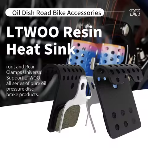 For LTWOO For eRX eR9 RX R9 R7 GRT GR9 GR7 eRX Road Hydraulic Disc Brake Road Bicycle Resin Heat Dis