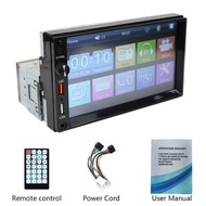 1Din 7 "เครื่องเสียงรถยนต์ เครื่องเล่นวิทยุในรถยนต์ขนาด MP5หน้าจอสัมผัสมัลติมีเดีย SD / USB / Blueto