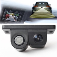 2 in 1 CCD Car Reverse Rear View Backup Parking Radar Night Vision Camera Kit