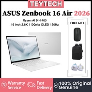 ASUS Zenbook 16 Air 2026 | Ryzen AI 9 H 465 | 16 inch 2.8K OLED 120Hz | ASUS Zenbook S16 2026 |