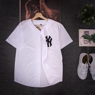 Premium white baseball jersey / baseball shirt / baseball jersey t-shirt
